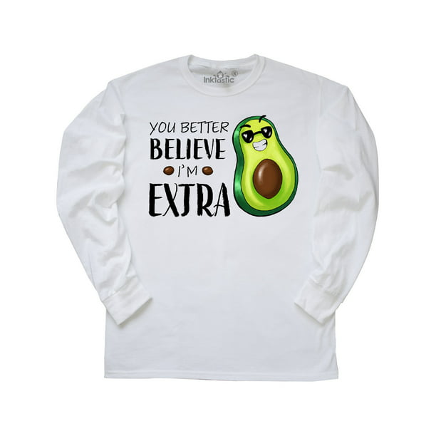 Mad Over Shirts More Extra Than A Side of Guac Avocado Unisex Premium Tank Top 